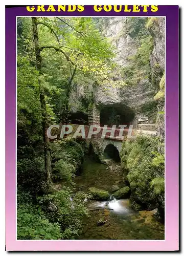 Moderne Karte Paysages du Vercors Le Defile des Grands Goulets