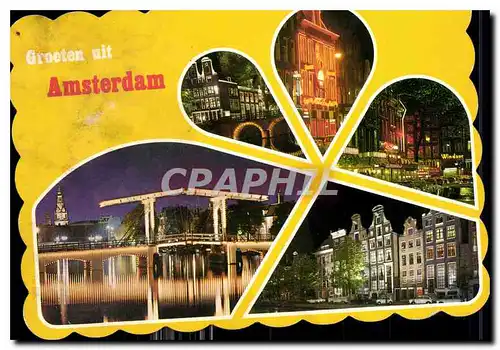 Cartes postales moderne Groeten uit Amsterdam