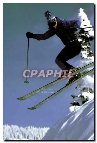 Cartes postales moderne Ski