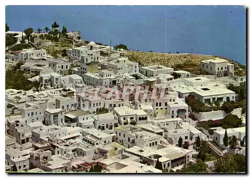 Cartes postales moderne Tunisie Le Village typique de Sidi Bou Said Kahia rue de Marseille Tunis