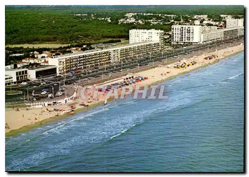 Moderne Karte Saint Jean de Monts La Plage et l'Esplanade de la Mer