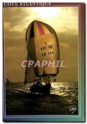 Cartes postales moderne Cote Atlantique Voillier sur la cote