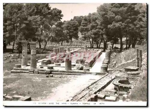 Cartes postales moderne Olympia Temple of Hera