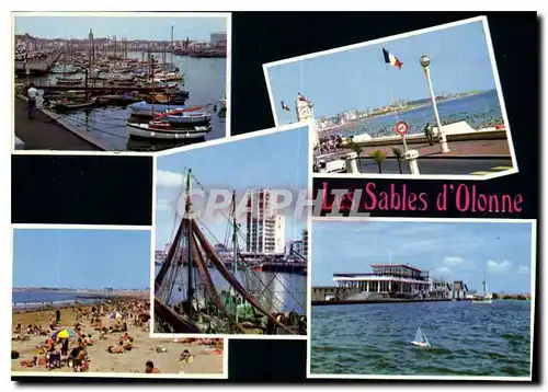 Cartes postales moderne Les Sables d'Olonne Le port de plaisance