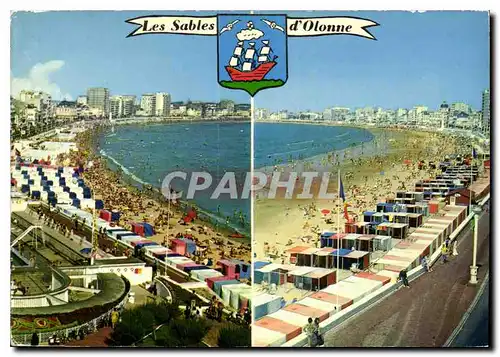 Moderne Karte La Vendee Touristique Les Sables d'Olonne