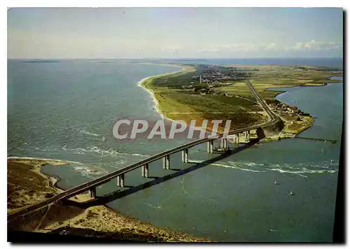 Moderne Karte La Vendee Touristique Pont de Noirmoutier