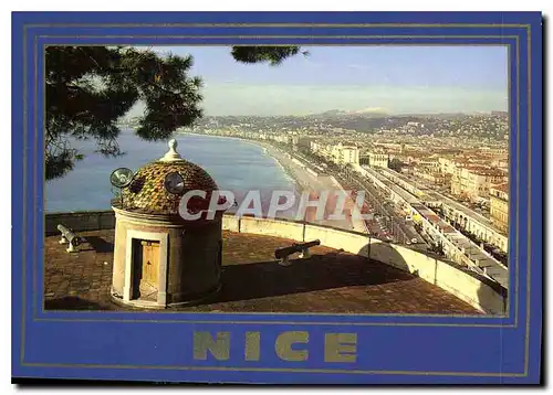 Cartes postales moderne Nice Promenade des Anglais vue de la Tour Bellandia