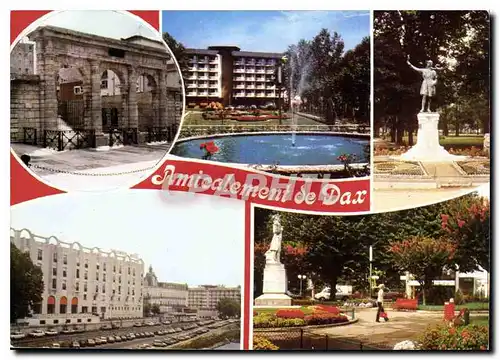 Cartes postales moderne Dax Landes Panorama de la Ville