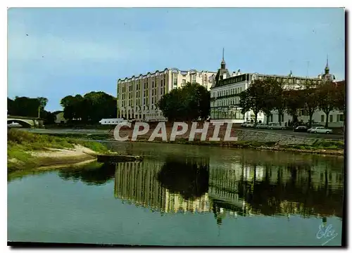 Moderne Karte Dax Landes Les Bords de l'Adoui Les Thermes Le Splendid