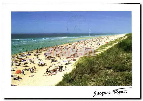 Cartes postales moderne Visage des Landes Cote Aquitaine Plage de l'Ocean Atlantique
