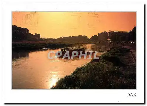 Moderne Karte Dax Landes Balade sur l'Adour