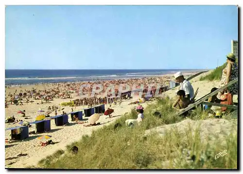 Moderne Karte Mimizan Plage Landes Descente sur la Plage Sud