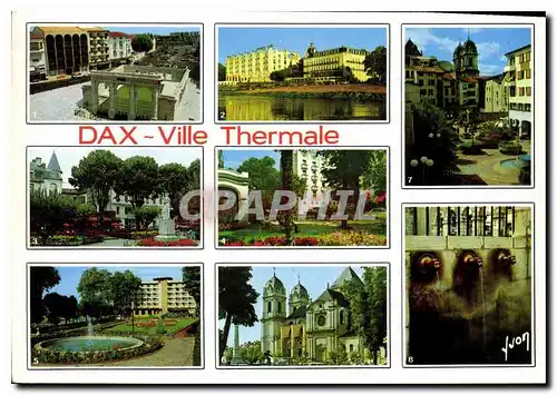Cartes postales moderne La Cote d'Azur Dax Landes