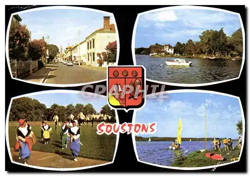 Cartes postales moderne Soustons Son Lac