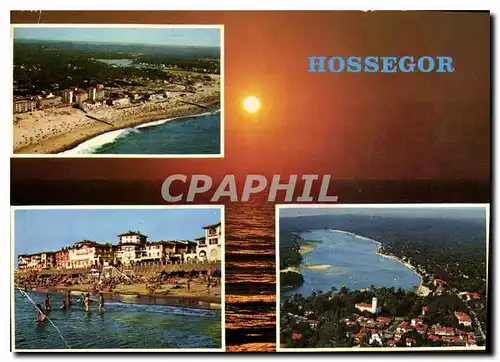 Cartes postales moderne Hossegor vue generale La Plage