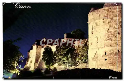 Cartes postales moderne Caen Calvados Les Remparts du Chateau