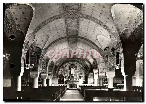 Cartes postales moderne La Basilique de Lisieux La Crypte Vue generale