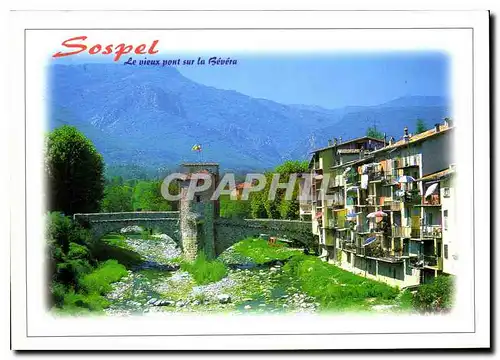 Cartes postales moderne Sospel Alpes Maritimes Pittoresque village du Mentonnais