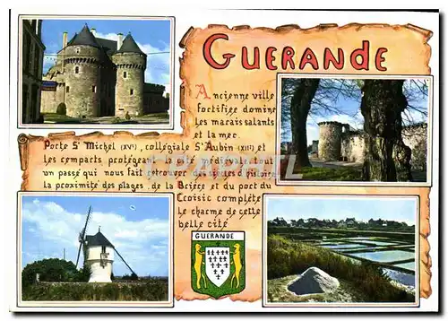 Cartes postales moderne La Bretagne Touristique Guerande