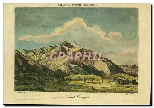 Cartes postales moderne Franche Pittoresque Le Mont Canigou