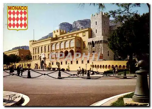 Cartes postales moderne Principaute de Monaco Le Palais Princier