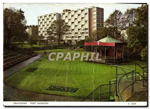 Cartes postales moderne Gravesend Fort Gardens