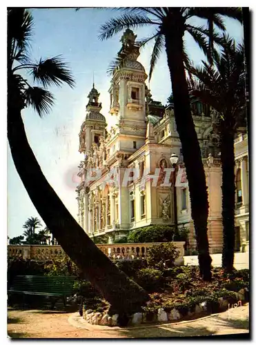 Cartes postales moderne La Cote d'Azur miracle de la nature Monte Carlo Le Casino