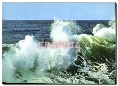 Cartes postales moderne Couleurs et Lumiere de France Effet de vagues