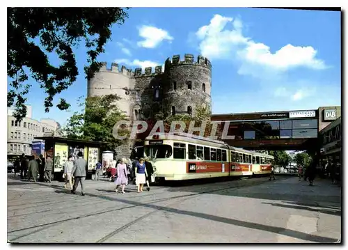 Moderne Karte Koln Hahnentor Train Tramway