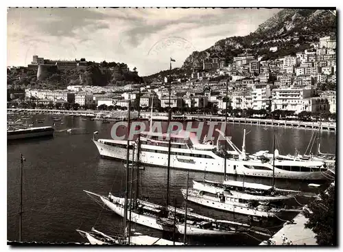 Cartes postales moderne Monaco Monte Carlo Le Port Bateaux