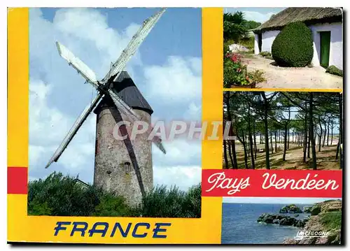 Cartes postales Visages Pittoresque de la Vendee