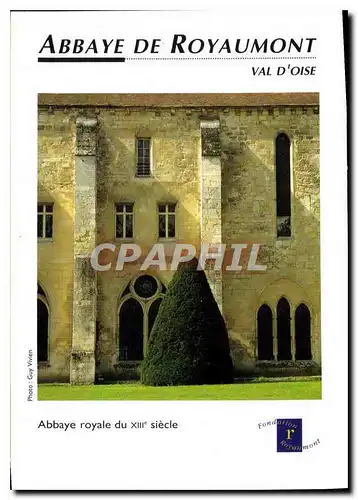 Cartes postales Abbaye de Royaumont Val d'Oise Abbaye royale du XIII siecle