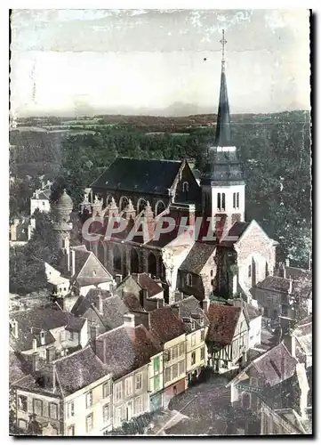 Ansichtskarte AK En Avion au dessus de Toucy Yonne l'Eglise