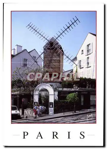 Cartes postales Paris Moulin