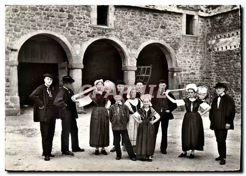 Cartes postales moderne La Normandie Pittoresque Jeunes Normands et Triolets