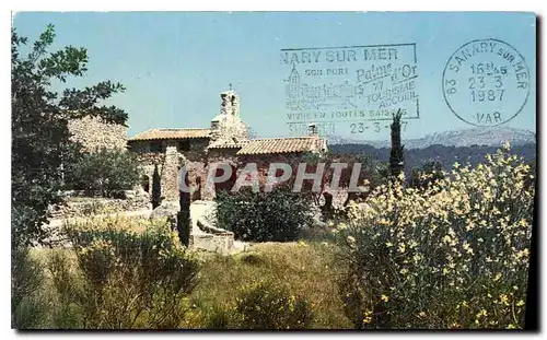 Cartes postales moderne Lumiere et Beaute de la Cote d'Azur Chapelle de la Pepiole Chapelle Paleo Chretienne du V VI sie