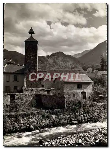 Moderne Karte Ax les Thermes Ariege Chapelle St Jerome et l'Ariege