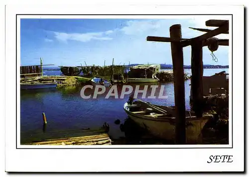 Moderne Karte Sete Herault la Pointe Courte le Quartier des Pecheurs