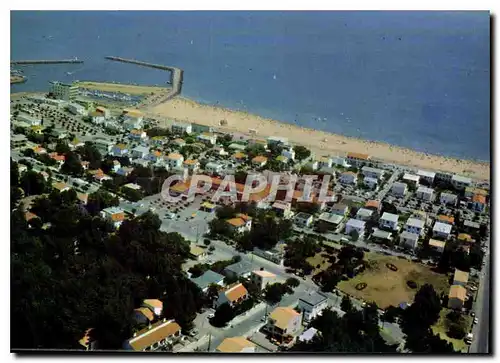 Moderne Karte Littoral Languedocien Marseillan Plage le Port et les residences