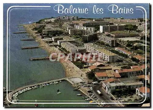 Moderne Karte Lumiere et couleurs de l'Herault Balaruc vue aerienne