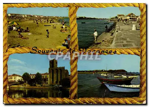 Cartes postales moderne Au Soleil du Midi le Grau d'Agde la plage le Canal la Cathedrale la Plage le port le Cap d'Agde