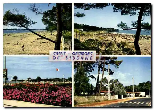 Cartes postales moderne Saint Georges de Didonne la Plage la Pointe de Suzac Avenue de Suzac la Pointe du Phare