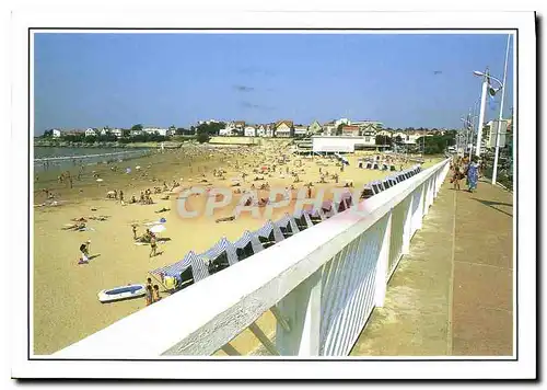 Moderne Karte Royan Pontaillac la Plage et le Casino