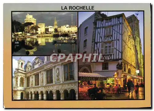 Moderne Karte Images de France Charente Maritime la Rochelle