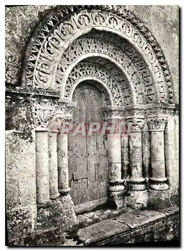 Cartes postales moderne Eglise de fenioux Charente Maritime Porte cote Nord XII siecle