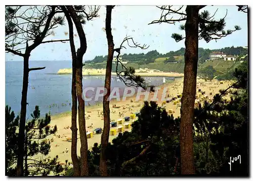 Moderne Karte La Cote de Beaute meschers Charente Maritime la Plage des Nonnes