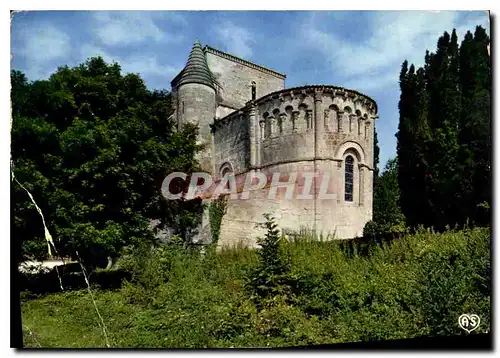 Moderne Karte Vaux sur Mer pres Royan Charente Maritime l'eglise romane XI et XII siecle