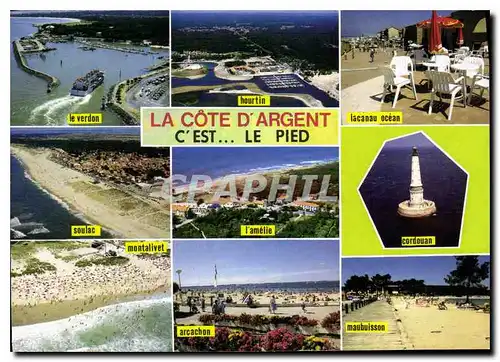 Cartes postales moderne La Cote d'Argent