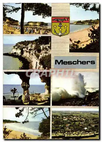 Cartes postales moderne Cote de Beaute Meschers