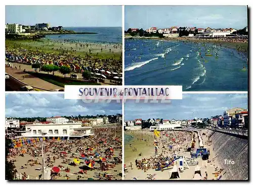 Cartes postales moderne Pontaillac Royan la Pointe Sud la Plage le Sporting Facade de la Plage